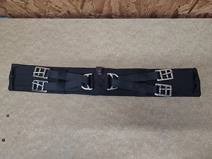 Aerborn Humane Dressage girth, Black, Fabric. 18”.(ref.413B) - Picture 1 of 7