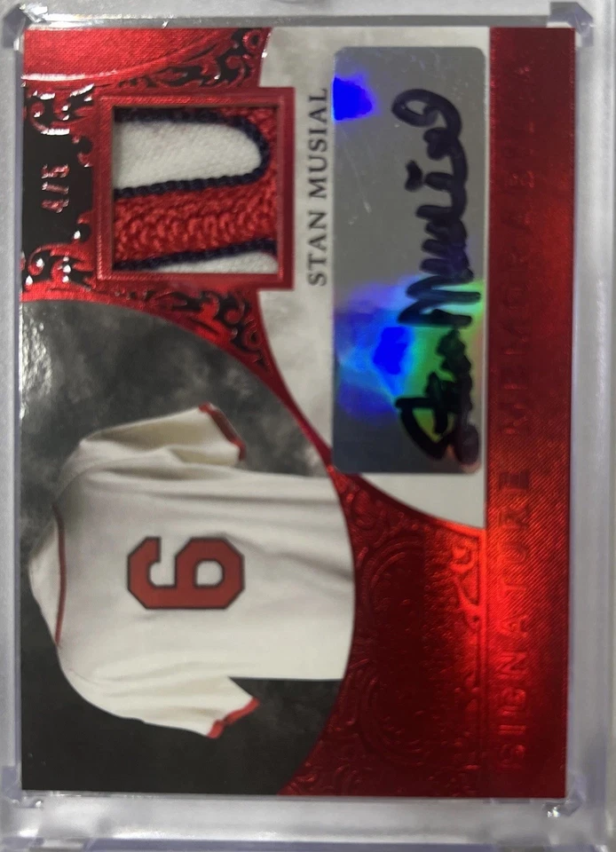 Memorabilia de firma autografiada de Stan Musial Leaf SM-SM2 2023 Foto 1 de 3