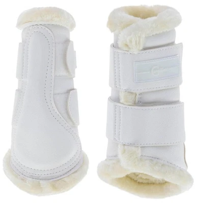 Covalliero White Full (L) Softgamaschen Pelisa Fellgamaschen - Bild 1 von 4
