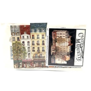 Carte Manquette, Architectural 3-D Models 1994, Au Cochon qui dort. RARE - Picture 1 of 7