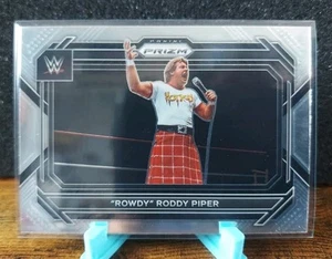 2023 Panini Prizm WWE #19 Roddy Piper Wrestling Card - Foto 1 di 2
