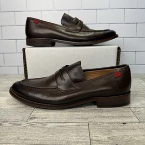 Mocassini Marc Joseph uomo 8,5 in pelle marrone - Foto 1 di 13