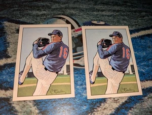 2x~1990 Bowman Art Card Sorteo Dwight DOC 'K'Gooden🔥N.Y METS 🍎 ⚾SH gratis - Imagen 1 de 4