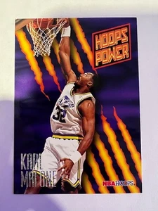 1995-96 NBA Hoops Skybox Hoops Power Insert Karl Malone #PR-52 Utah Jazz HOF - Picture 1 of 3
