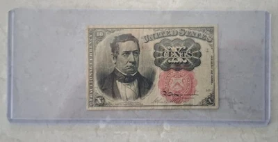 1874 10c Cents United States Fractional Currency Note - Image 1 of 2