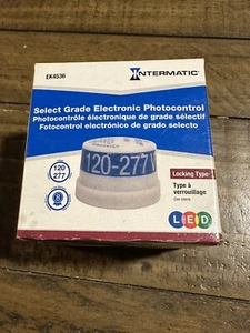 New Intermatic EK4536 LED Lock Mount 120-277V Electronic Photo Control 19825. - Picture 1 of 5