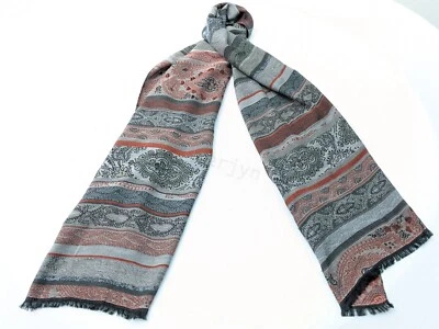 Pañuelo para hombre Paul Smith - Nuevo con etiquetas Mainline Paisley Jacquard extra grande Precio de venta sugerido por el fabricante Foto 1 de 4