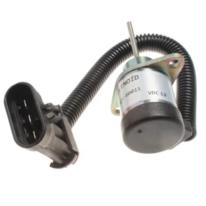 Fuel Shut Off Solenoid For Kubota Woodward Synchrostart 1503ES-12A5UC4S - Picture 1 of 4