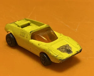 VINTAGE 1971 MATCHBOX LESNEY superschneller MOD ROD seltener Tiger Aufkleber Original altes Auto - Bild 1 von 7