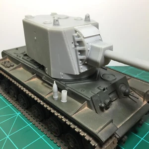 1/32 KV-2 MT1 turret for FOV Forces of Valor KV-1 21st Century Toys WW2 3D Print - Picture 1 of 10