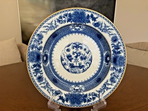 Mottahedeh China kaiserblau Williamsburg 9" großer Rand Suppenschüssel - Bild 1 von 8