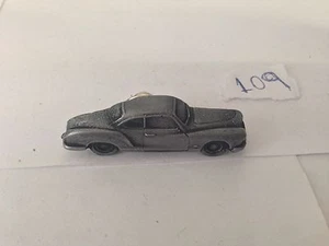 Karman Ghia Coupe 3D pin badge car pewter effect pin badge ref109 - Picture 1 of 1