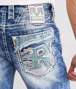 Collector’s Edition Rock Revival 32” Navin Shorts 015/800 - Picture 1 of 10