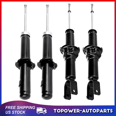 Front Rear Shocks Struts Left Right For 1996-2000 Honda Civic 97-00 Acura EL - Image 1 of 4