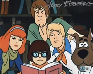 Jerry Eisenberg HANNAH BARBERA foto autografata firmata SCOOBY DOO 8x10 BAS - Foto 1 di 1