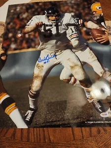 Dick Butkus Chicago Bears Signed 16x20 Photo PSA - Picture 1 of 3