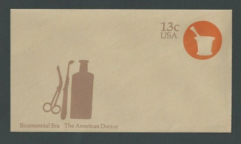  U574 13c Orange & Brown On Brown Paper Size 12 Mint Entire - Image 1 of 1