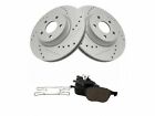 Front DIY Solutions Brake Pad and Rotor Kit fits Volvo C70 2006-2013 14VPKC Volvo C70