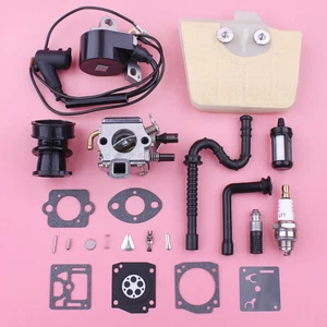 Carburetor Ignition Coil For Stihl MS360 MS340 036 034 Air Fuel Oil Filter Line - Foto 1 di 6