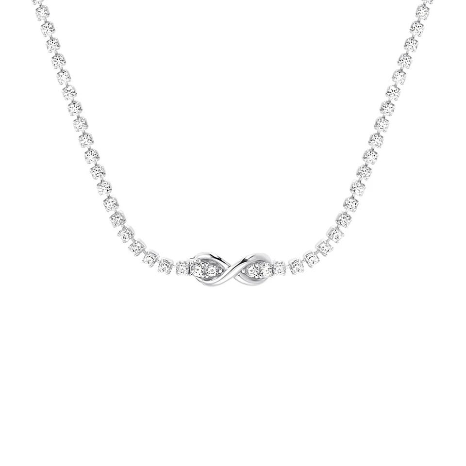 Collar mujer S.Oliver Jewel plata circonita infinito 2034963 Foto 1 de 3