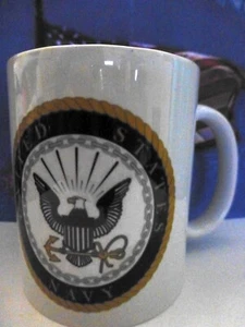 110z. UNITED STATES NAVY Kaffee-/Teetasse - Bild 1 von 3