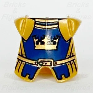 LEGO® Gold Crown King Breastplate Armour Castle Minifigure Part 2587pb21 Armor - Picture 1 of 3