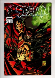 Libro de historietas Spawn #16 en estado bastante bueno/casi nuevo 1993 ~ envío rápido ~ imagen - Imagen 1 de 2