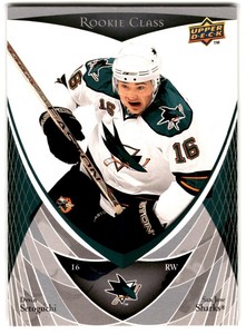 2007-08 Upper Deck Class Box Set Devin Setoguchi Rookie #18 San Jose Sharks