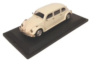 Cox Ambassade VW Volkswagon Beetle Imagine 1:43 Vintage White Made In France - Picture 1 of 11