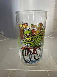 1981 McDonald's The Great Muppet Caper Kermit the Frog Glass Cup collectible - Picture 1 of 6