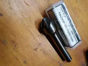 5/8x3/8 90° 6flute Carbide Countersink Made In USA 336-007070 - Picture 1 of 1