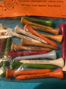 Gamma Enchanced Golf Tees Osu Radiation Center - Picture 1 of 6