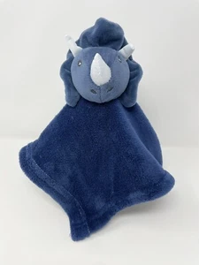 Lila & Jack Blue Triceratops Dinosaur Security Blanket Lovey 2019 Style AT429 - Picture 1 of 15