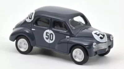 MODELLINO AUTO STATICO NOREV RENAULT 4CV 1951 RACING #50 MODELLISMO SCALA 1:54 - Immagine 1 di 4