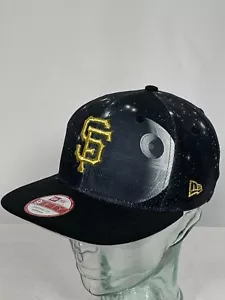 San Francisco Giants Star Wars New Era Men's 9FIFTY Death Star Snapback Hat NEW - Picture 1 of 15