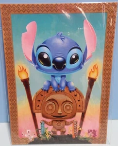 POSTAL DISNEY STITCH MAUI MISCHIEF KRISTEN TERCEK WONDERGROUND NUEVA - Imagen 1 de 2