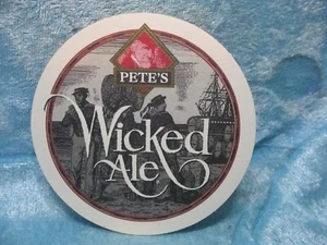 Pete's Wicked Ale Bieruntersetzer - Bild 1 von 2