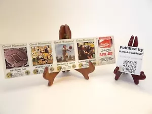 Great Moments 1967 1970 1971 1987 New Orleans Saints Karten Set Coke Schwegmann - Bild 1 von 3