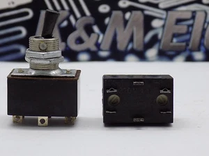 1x CK-1 (Цк-1) Soviet 2 Position Toggle Switch 220V 1A 6 Pins Plastic Node - Picture 1 of 4