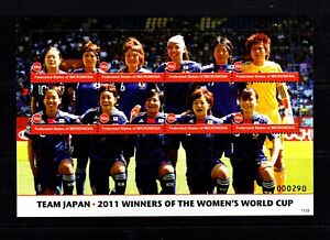 Micronesia  #942 (2011 Woman's World Cup of Soccer sheet of 8) VFMNH CV $8.00