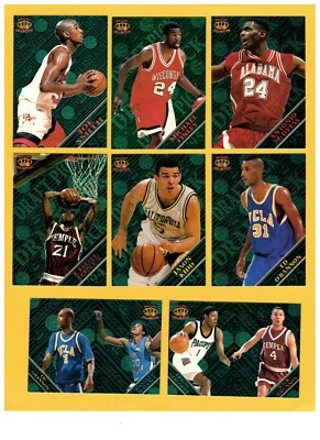 1995 Pacific Prism Draft Picks Blue Parallel Set! Jason Kidd1 Joe Smith! — 第 1/3 张图片