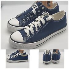 Joblot of 4 x Navy Sneakers Trainers size UK 4 and 6