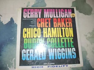 GERRY MULLIGAN • Chet Baker • Chico Hamilton • Buddy Collette~CROWN #CLP5289 - Foto 1 di 2