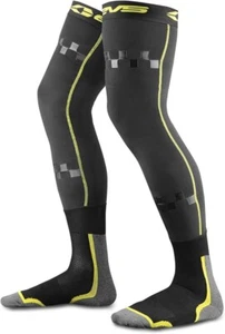 EVS Tug Fusion Socks - Black / Hi-viz Yellow - Size S/M - Picture 1 of 2