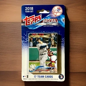 New York Yankees 2018 Topps MLB set squadra sigillato in fabbrica 17 carte Total Judge Cup - Foto 1 di 2