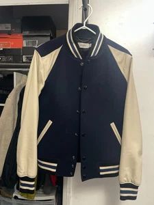 Coach ICON Wool Leather Varsity Jacket (Size 44) - Picture 1 of 4