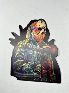 Jason Voorhees, Michael Myers, Freddy Krueger 3D Lenticular Motion Auto Aufkleber - Bild 1 von 4