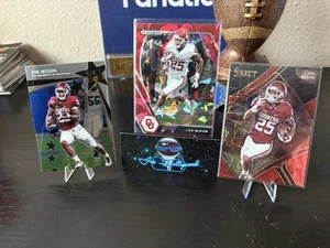 Joe Mixon Oklahoma Sooners ⭐️ Lote de 3 tarjetas - Insertos láseres de hielo agrietado Panini - Imagen 1 de 2