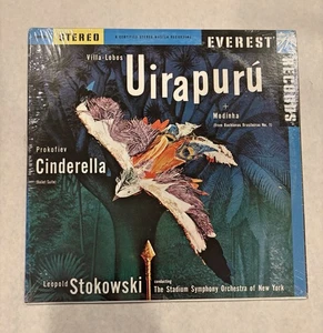 Villa-Lobos, Uirapuru & Modinha/Prokofiev, Cinderella Ballet Suite Vinyl LP New - Imagen 1 de 2