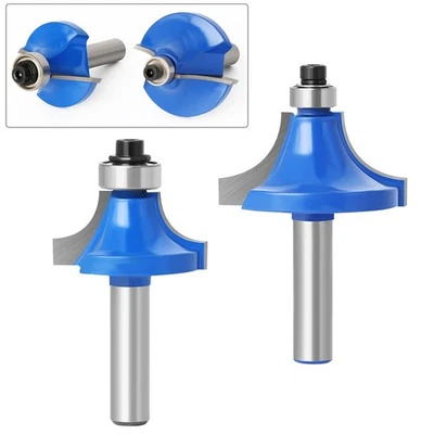 Woodworker Router Bit Bit 1 Pcs For Hand Making Round Over Edge Forming - Image 1 of 4